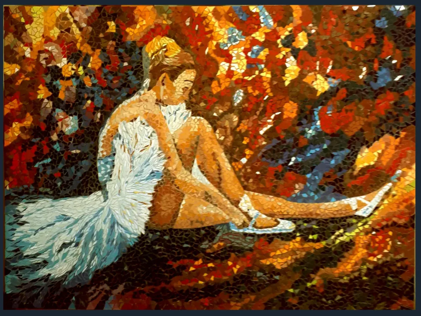 Mosaico de bailarina